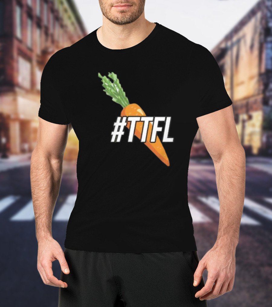 Trash Talk Carotte Hashtag TTFL Carrot T-Shirt