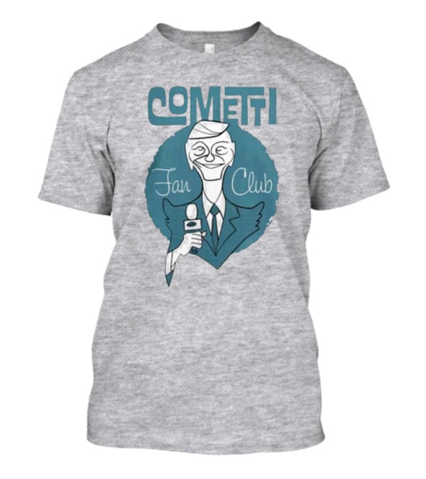 Cometti Fan Club Cartoon Microphone T-Shirt