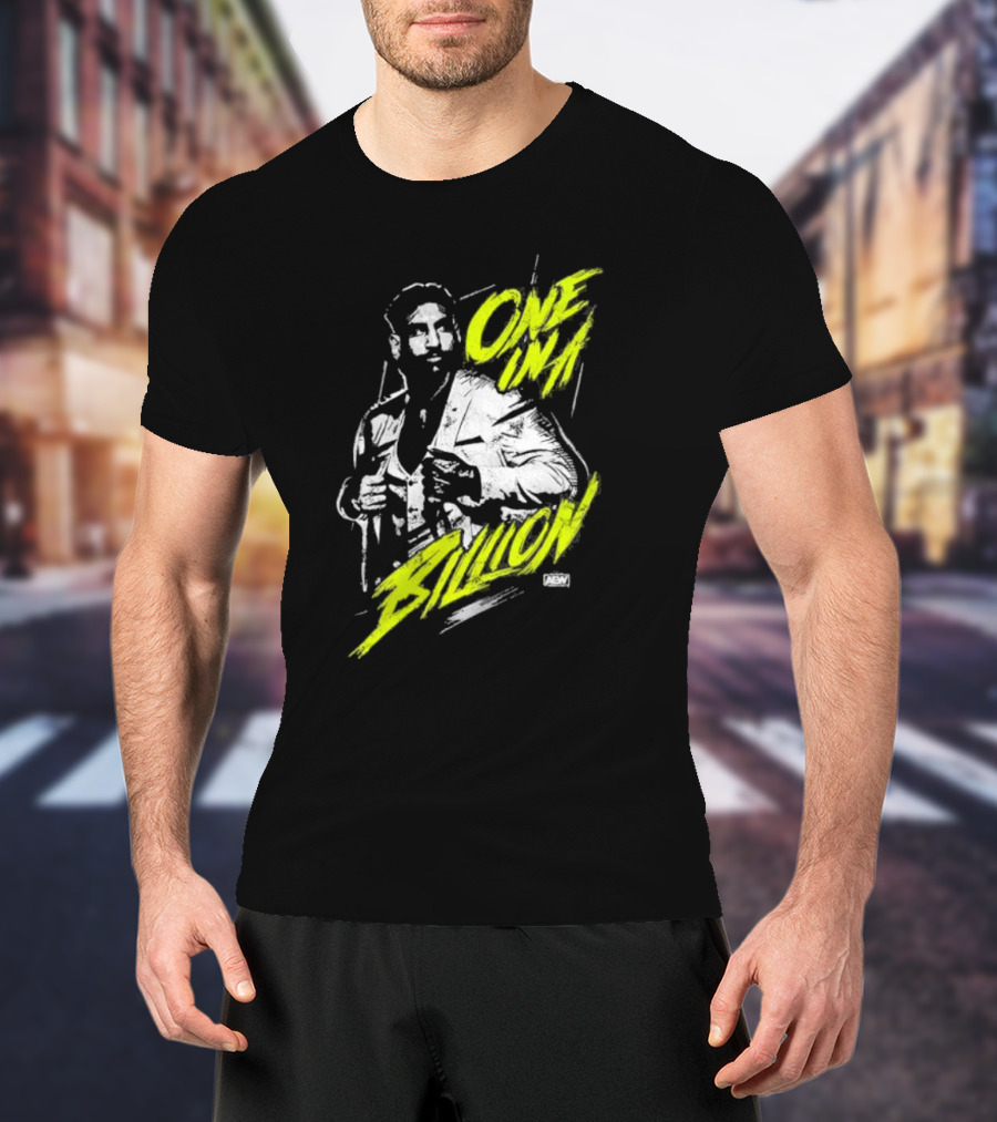 Satnam Singh One In A Billion AEW T-Shirt