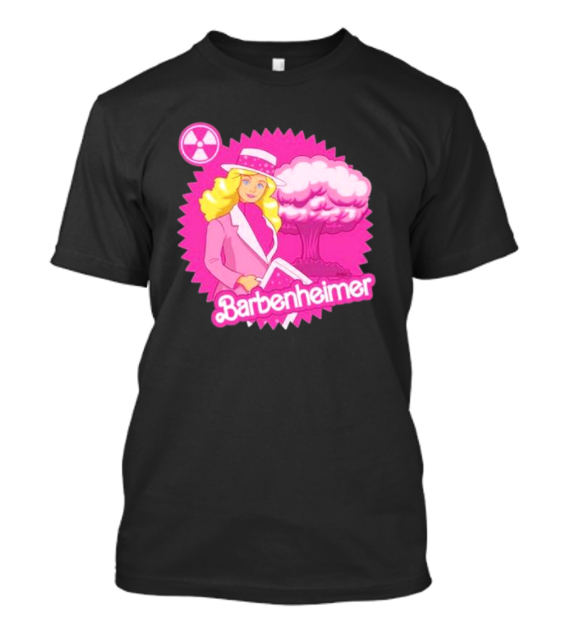 Barbenheimer Boom Pink Atomic Fashion Explosion T-Shirt