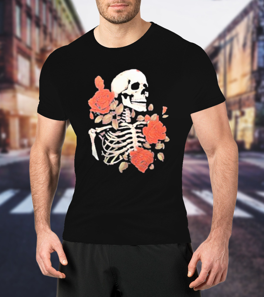 Grateful Dead Skeleton Roses T-Shirt