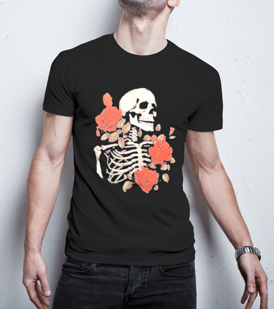 Grateful Dead Skeleton Roses T-Shirt