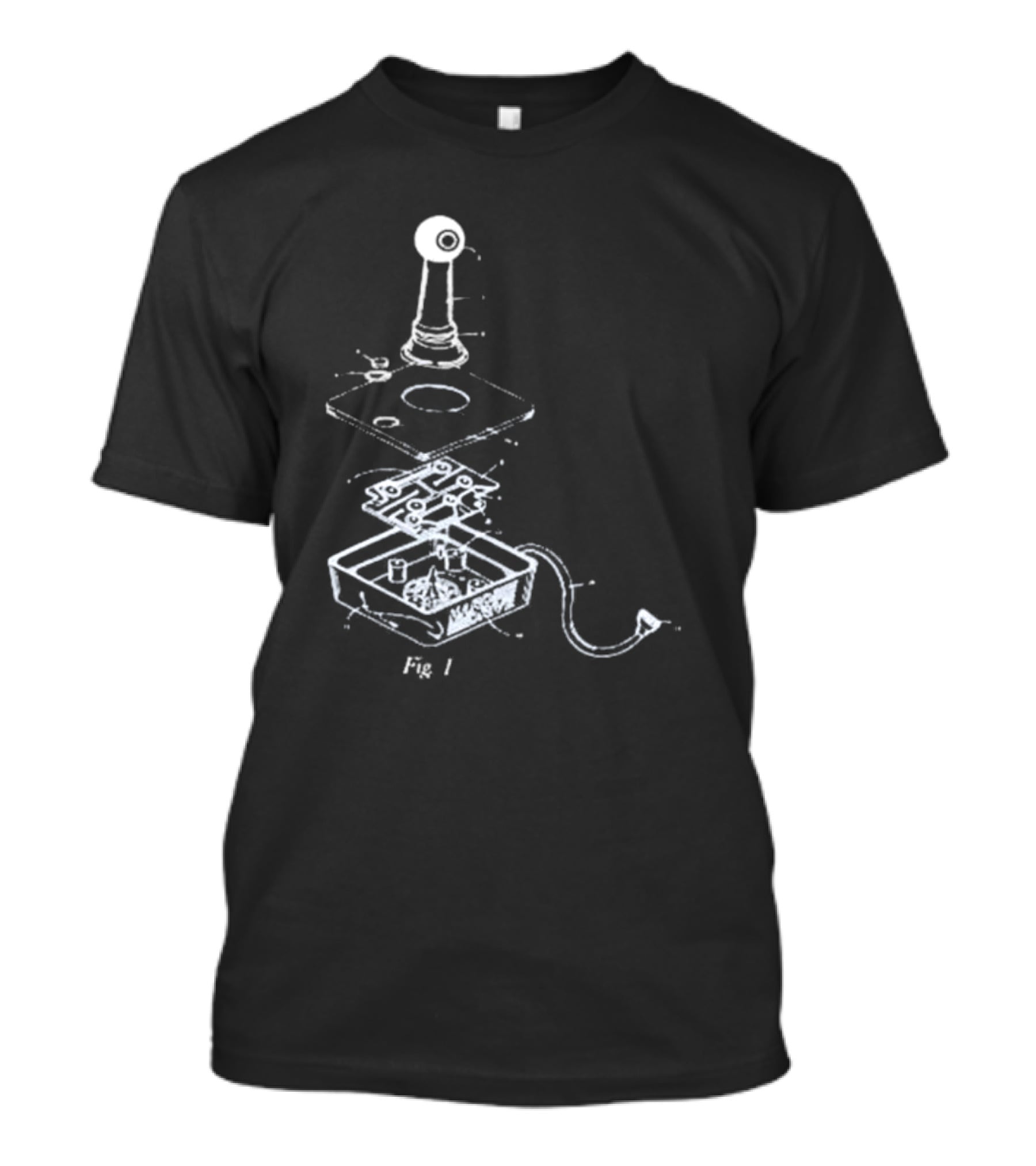 Hardshoppes Joy Stick Figure 1 Diagram T-Shirt