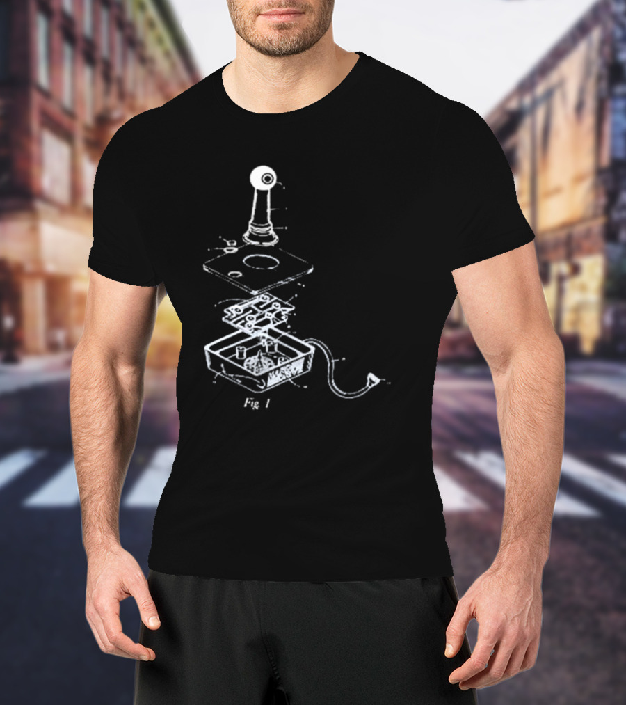 Hardshoppes Joy Stick Figure 1 Diagram T-Shirt