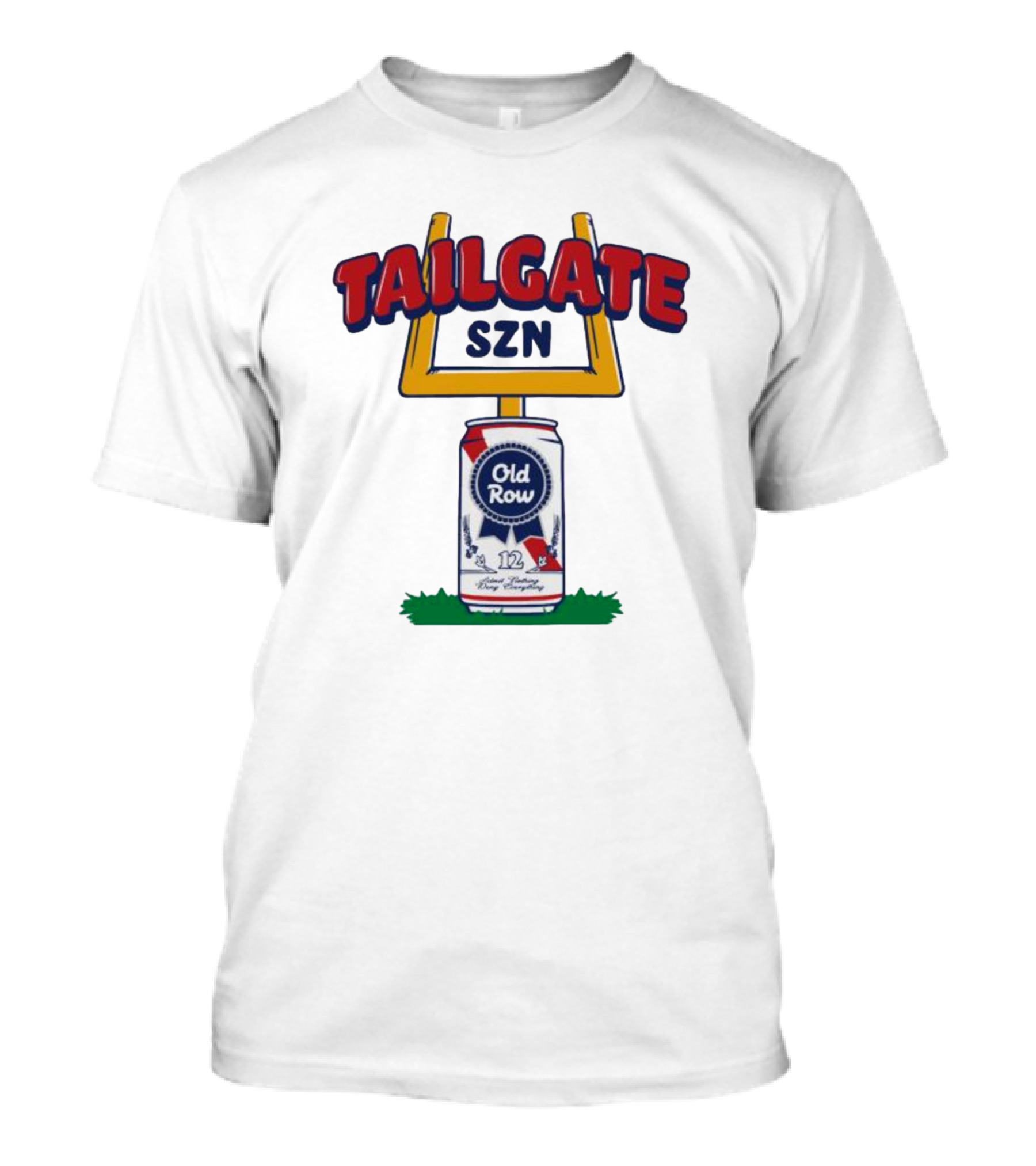 Old Row Ribbon Beer Tailgate SZN 12 Can T-Shirt