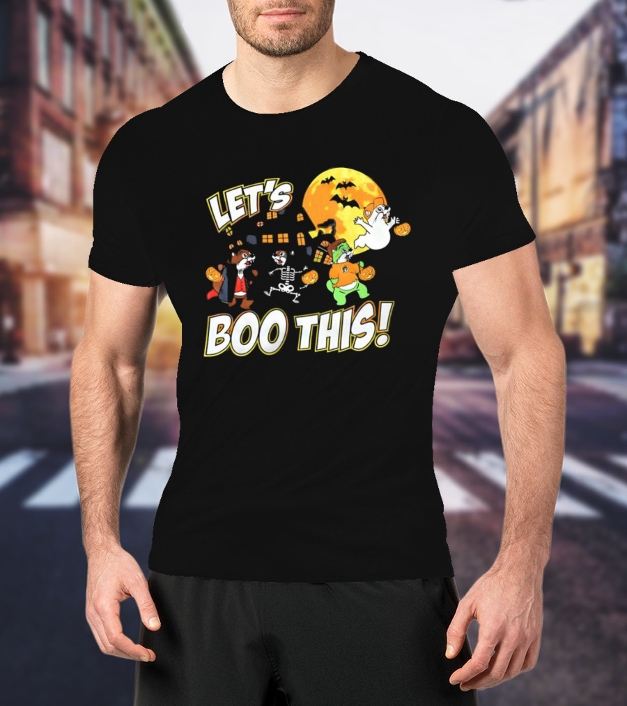 Buc-ee's Halloween Let's Boo This Full Moon Ghosts And Monsters T-Shirt