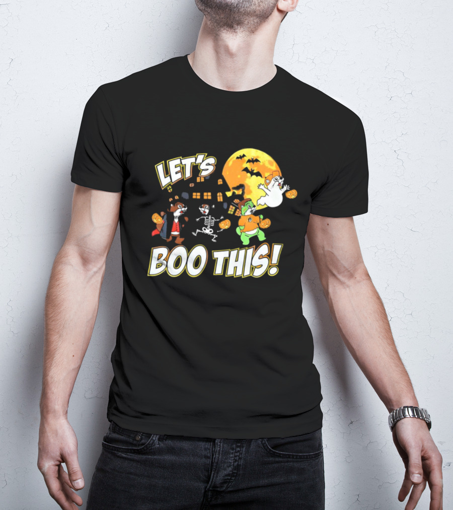 Buc-ee's Halloween Let's Boo This Full Moon Ghosts And Monsters T-Shirt