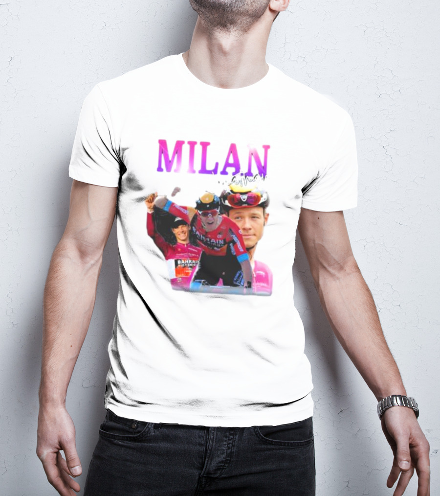 Milan Jonathan Bahrain Cycling Victory T-Shirt