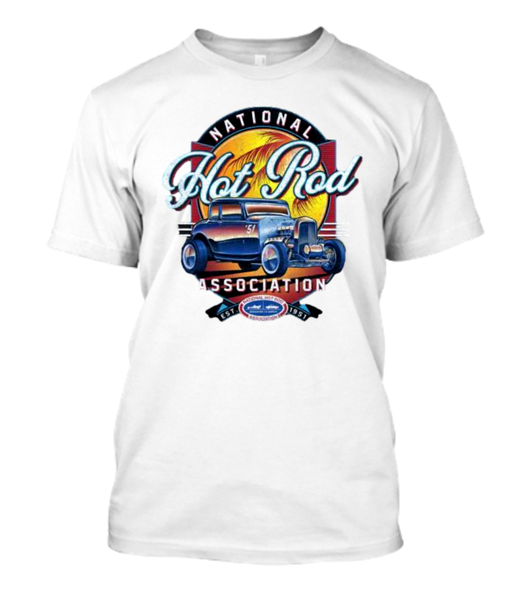 National Hot Rod Association Est 1951 Vintage Car 51 T-Shirt