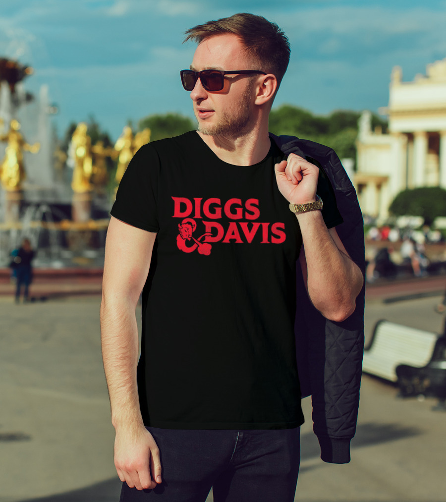 DIGGS DAVIS Scooby Doo Stranger Things T-Shirt