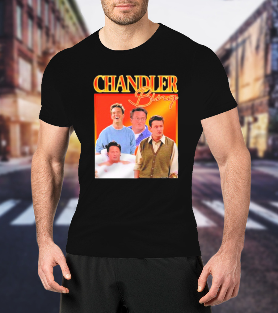 Chandler Bing Maddness Shop Homage T-Shirt