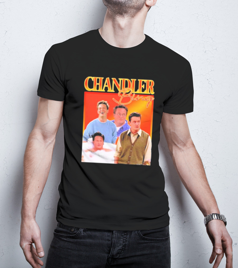 Chandler Bing Maddness Shop Homage T-Shirt