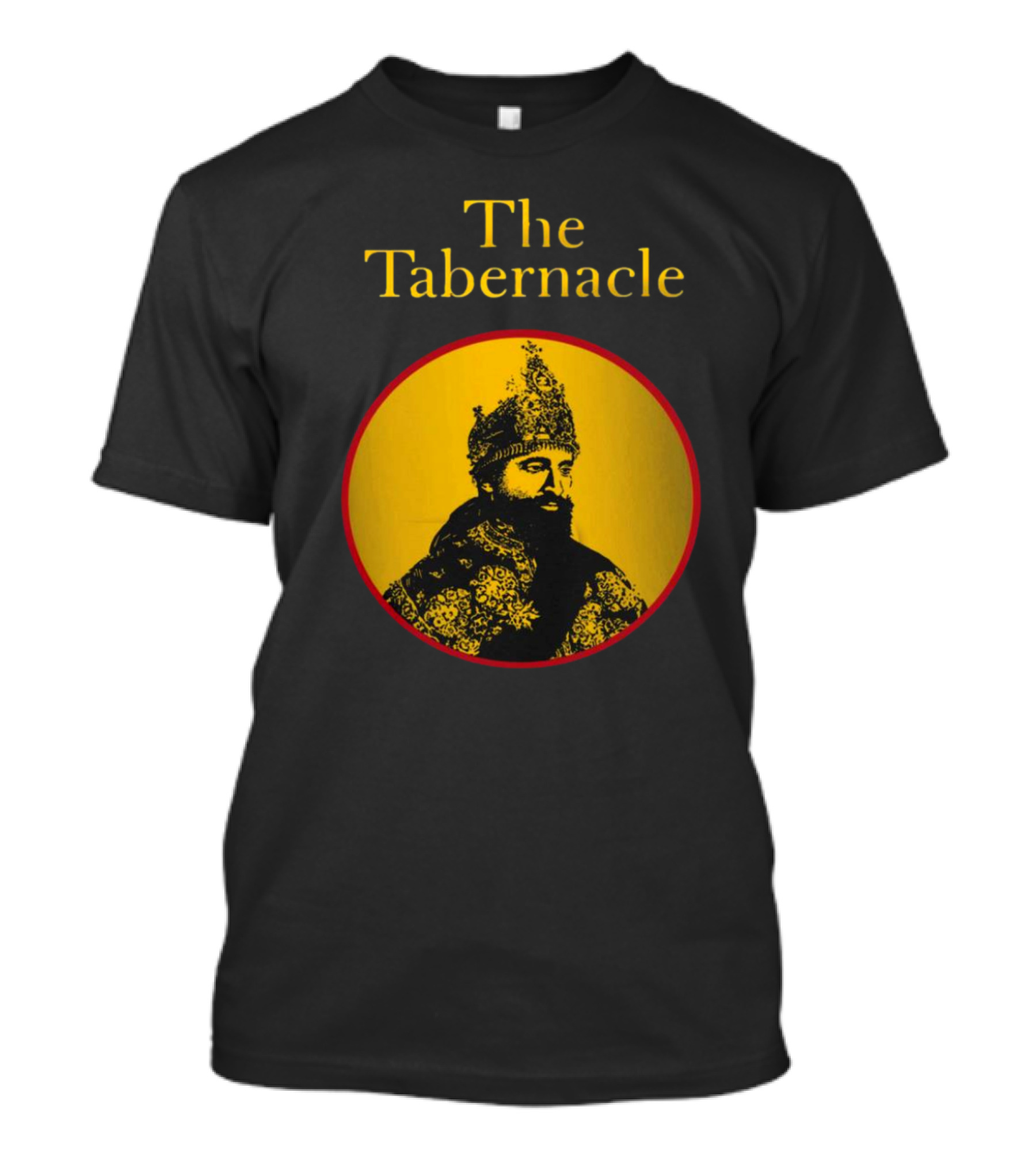 The Tabernacle Emperor Icon Yellow Circle T-Shirt