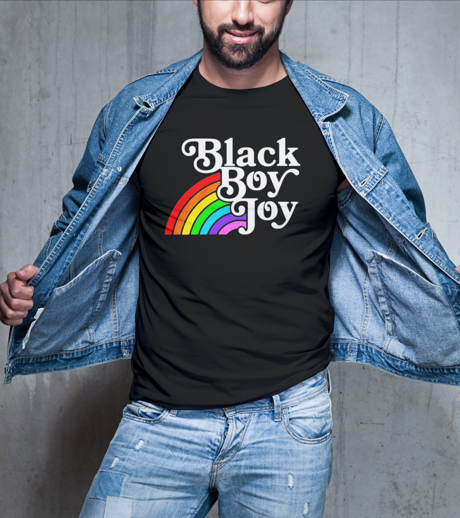 Whitley Gilbert Black Boy Joy Rainbow T-Shirt