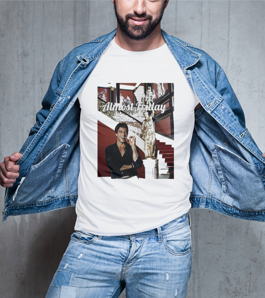 Almost Friday Scarface Mansion Scene T-Shirt