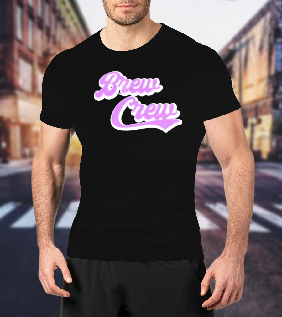 Brew Crew Street Brew Coffee Where Strangers Become Friends T-Shirt
