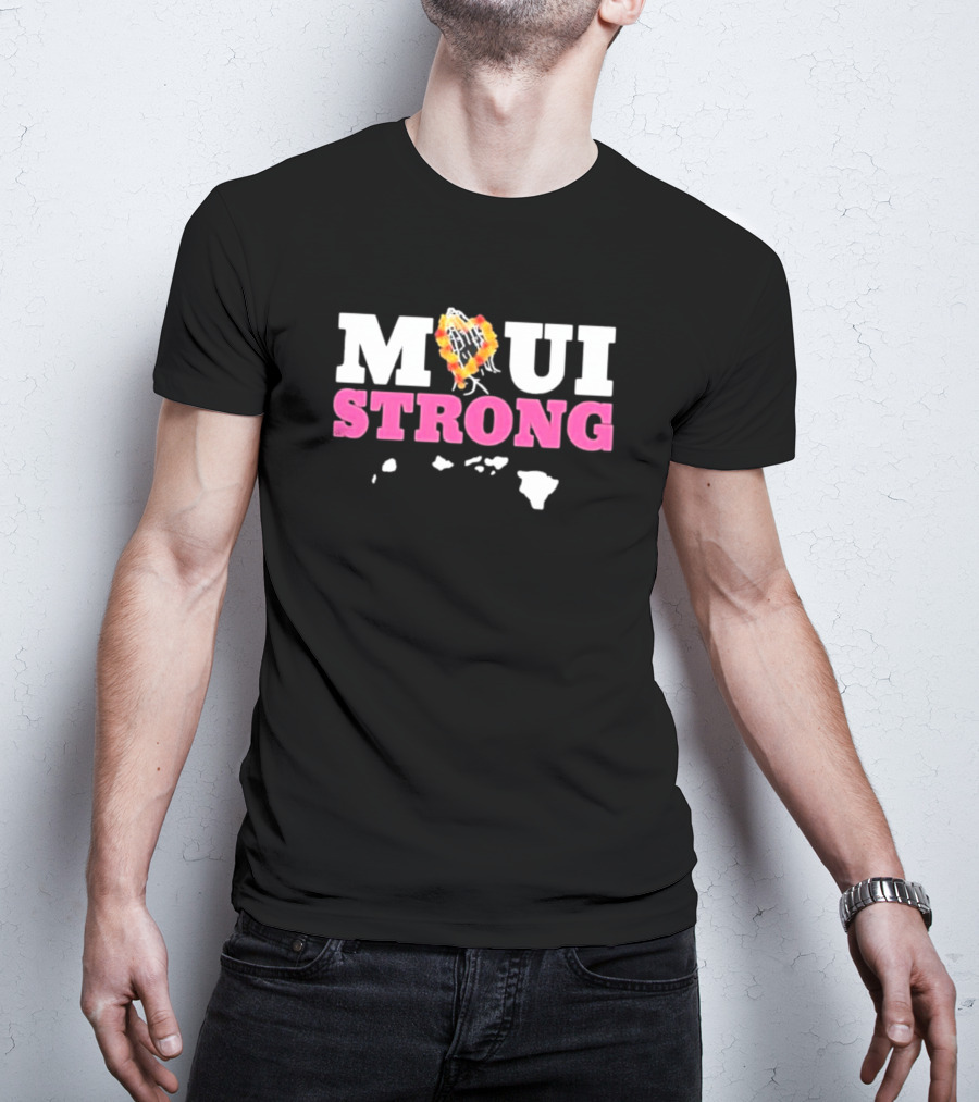 Maui Strong Lahaina Strong Pray For Maui Wildfire Relief T-Shirt