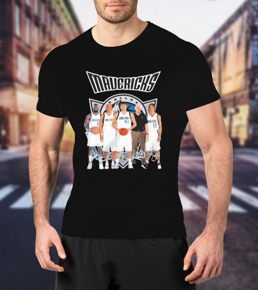 Dallas Mavericks Legends Signature Edition Mavericks 41 11 13 T-Shirt