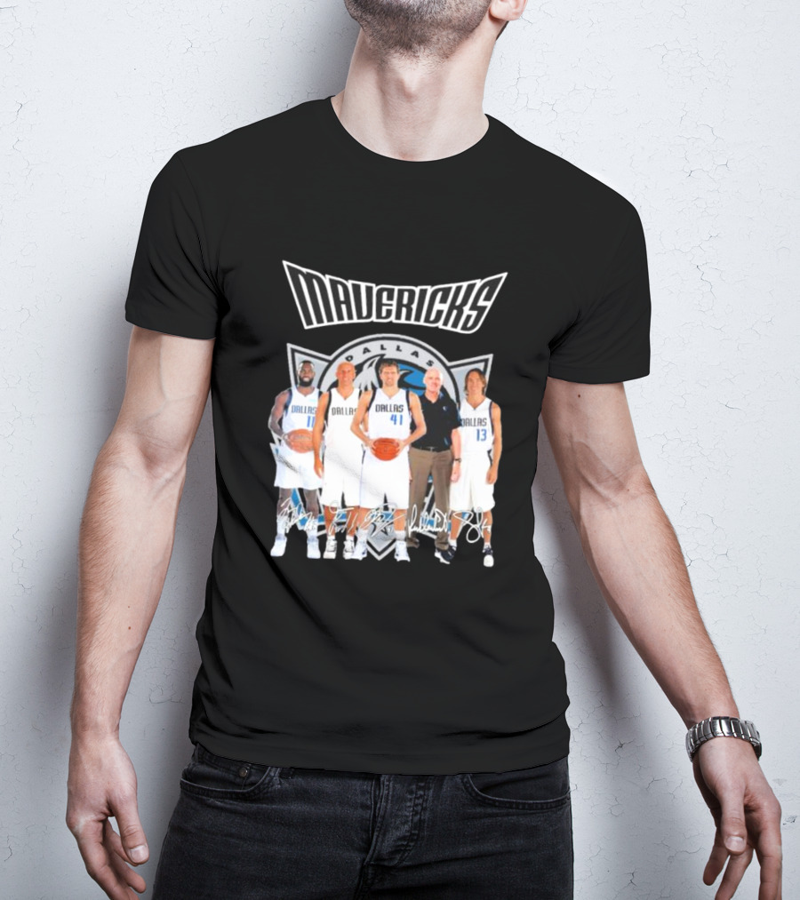 Dallas Mavericks Legends Signature Edition Mavericks 41 11 13 T-Shirt