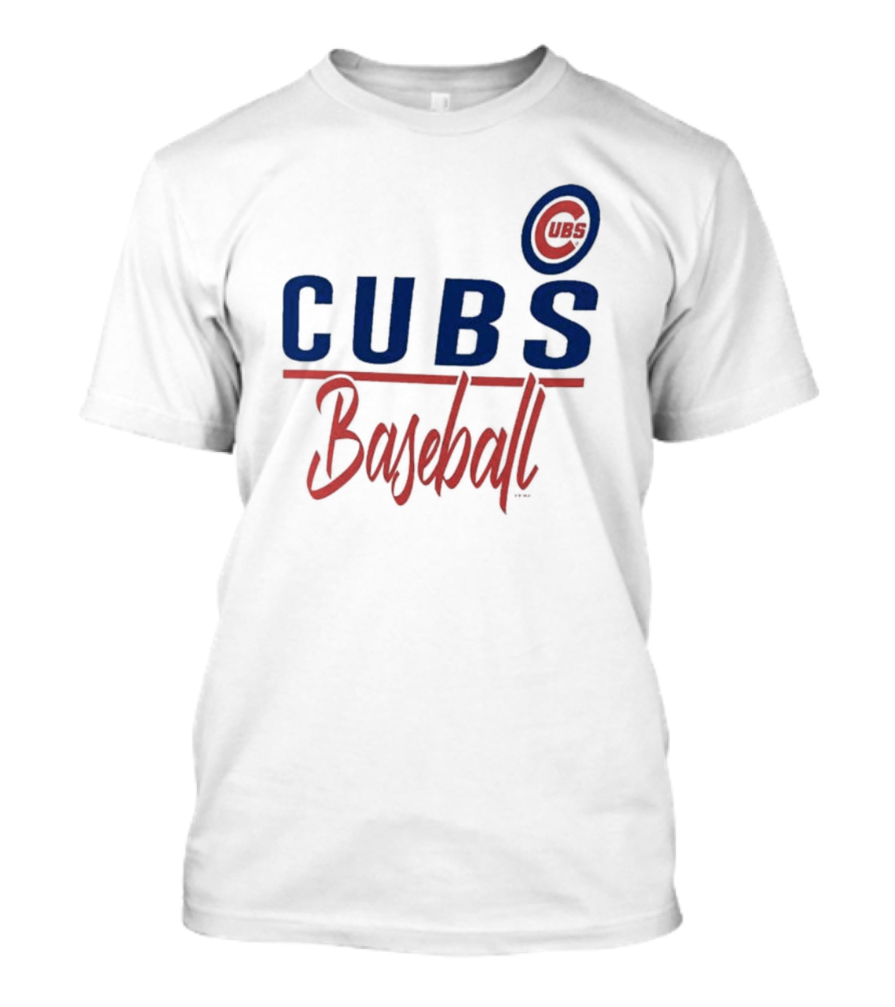 Chicago Cubs Baseball CUBS Logo G-III 4Her By Carl Banks Team T-Shirt