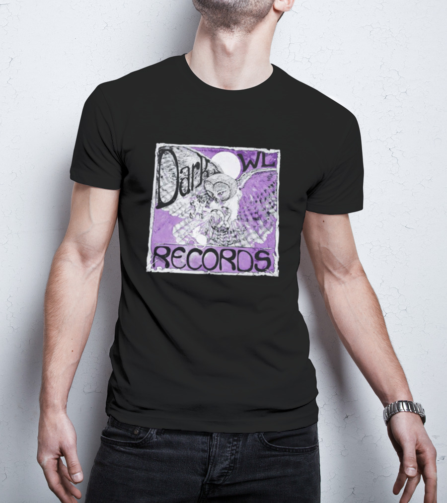 Dark Owl Records Purple Winged Owl T-Shirt