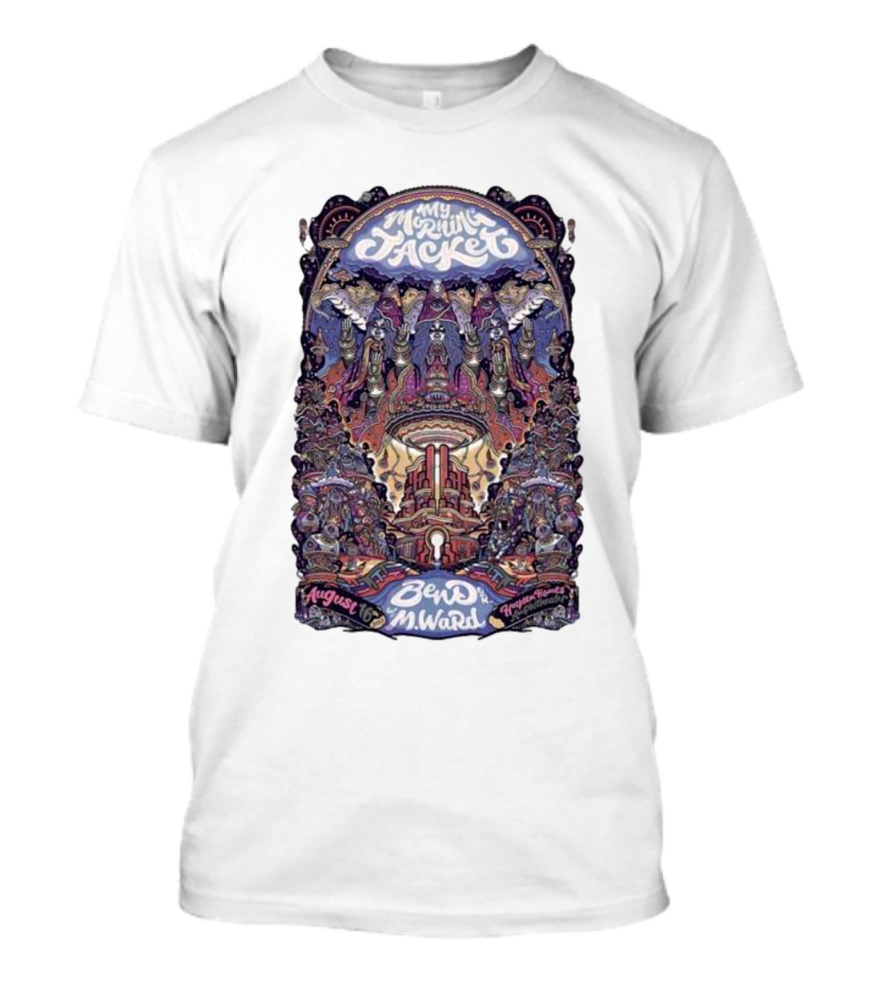 My Morning Jacket August 16 Bend M. Ward Rupp Arena T-Shirt