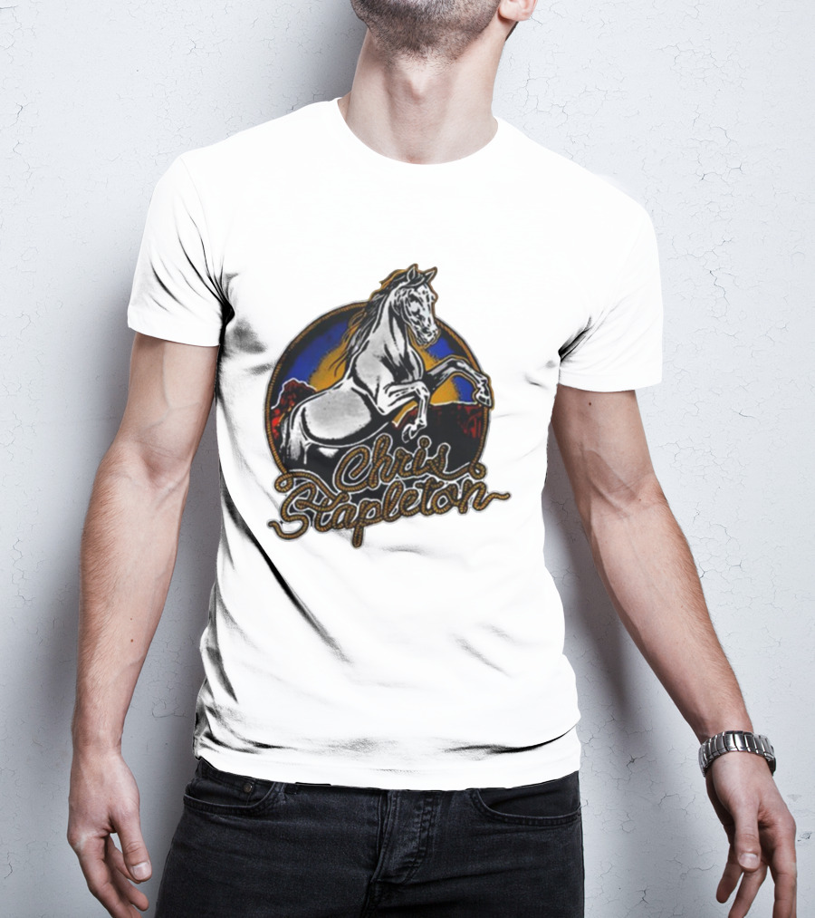 Chris Stapleton White Horse Higher Album T-Shirt