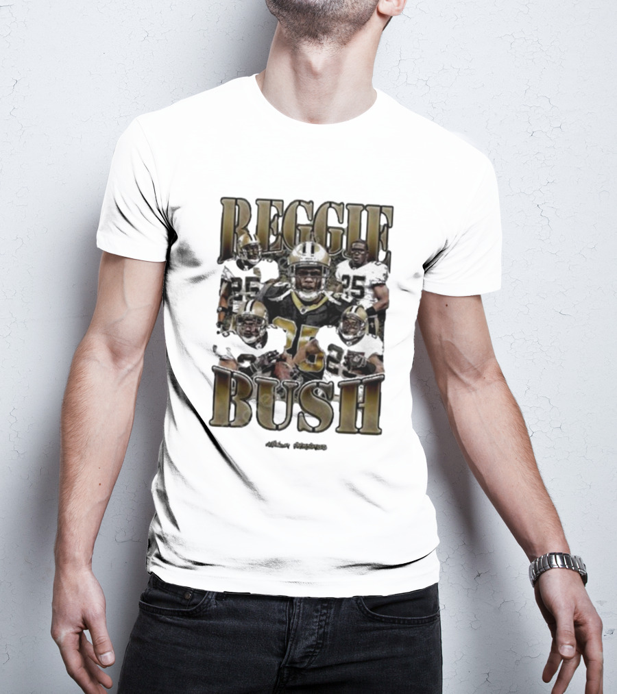 Reggie Bush NFL Saints Football Legends T-Shirt