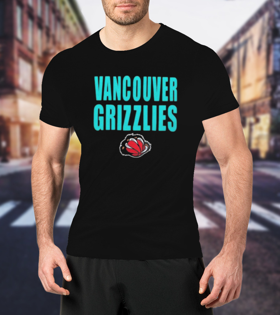 Vancouver Grizzlies Mitchell Ness Hardwood Classics Legendary Slub	 T-Shirt