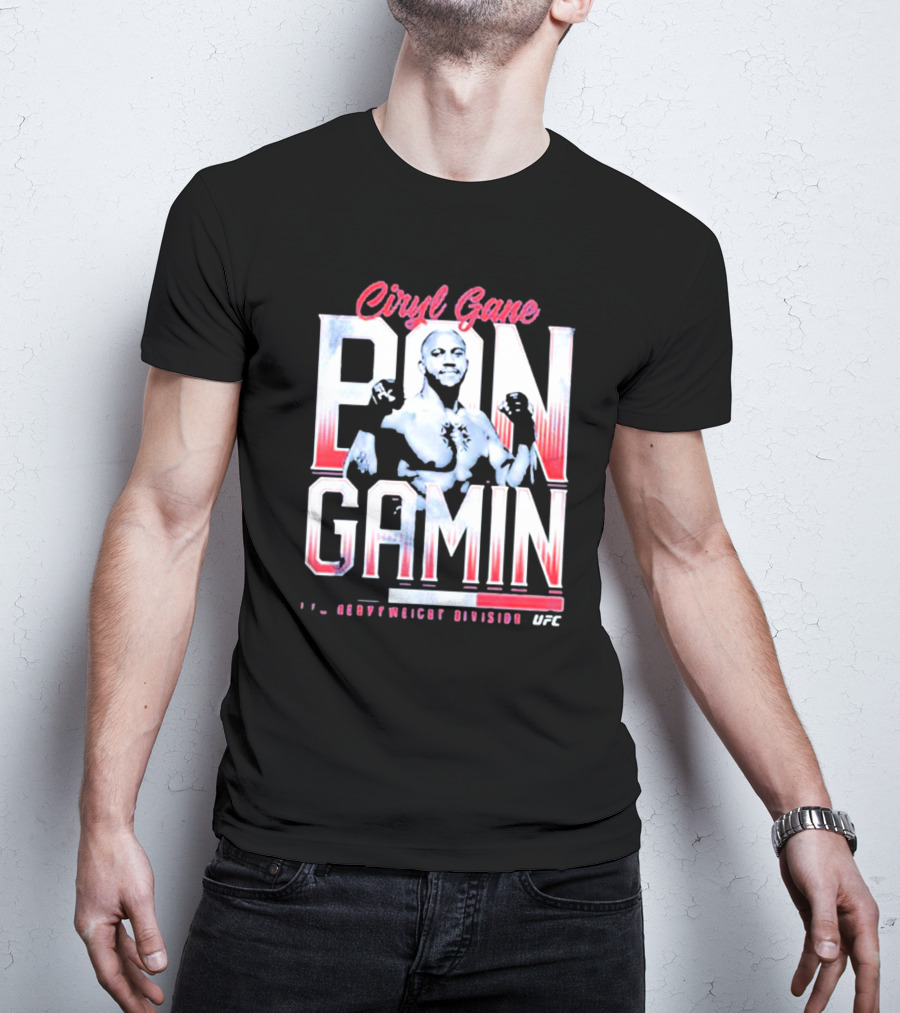 Ciryl Gane Bon Gamin Heavyweight Division UFC T-Shirt