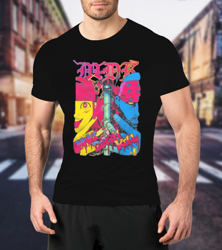 GCW Maki Death Kill Neon T-Shirt