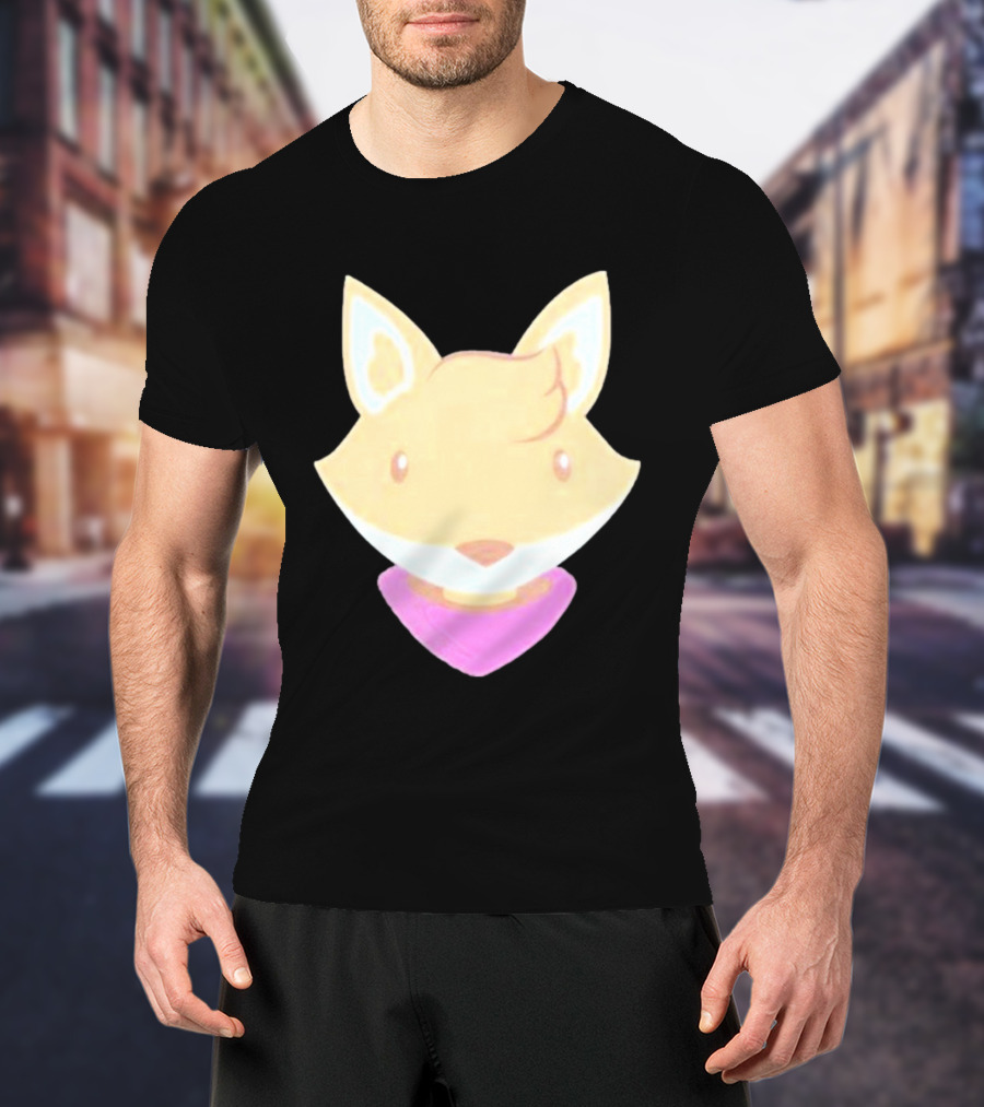 Transgender Positive Tunic Fox Head T-Shirt