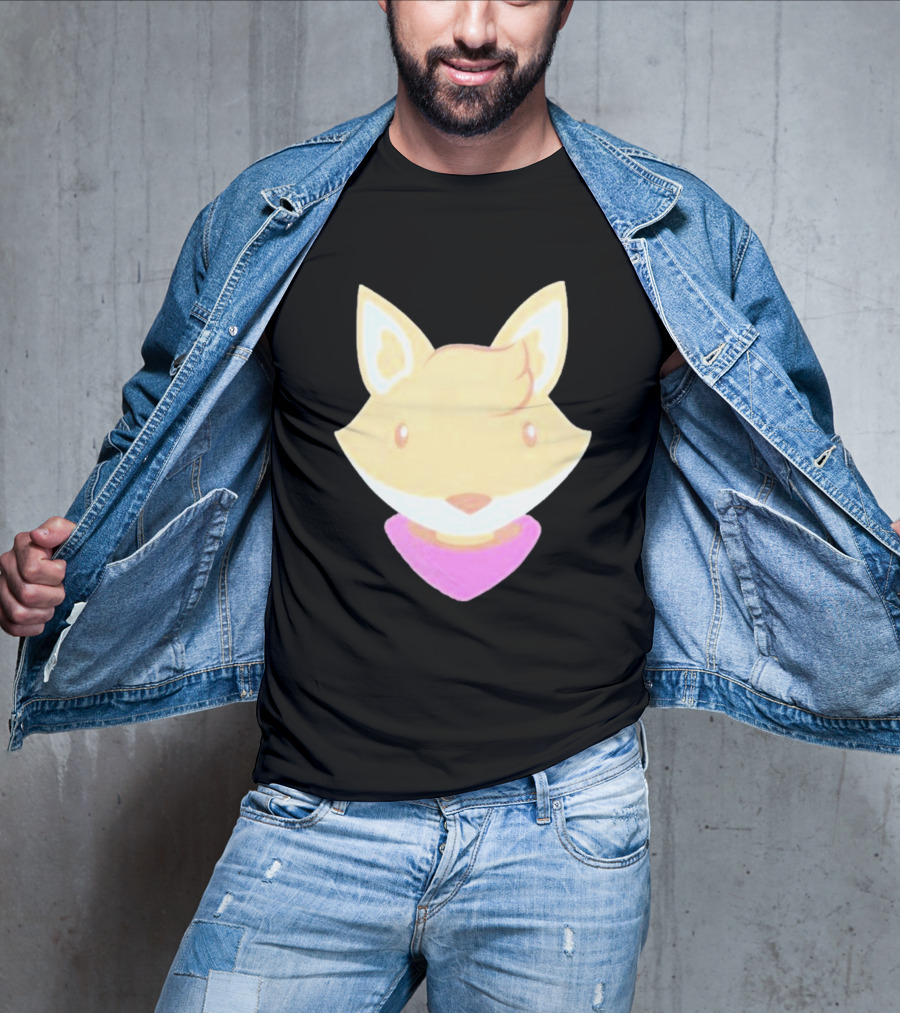 Transgender Positive Tunic Fox Head T-Shirt