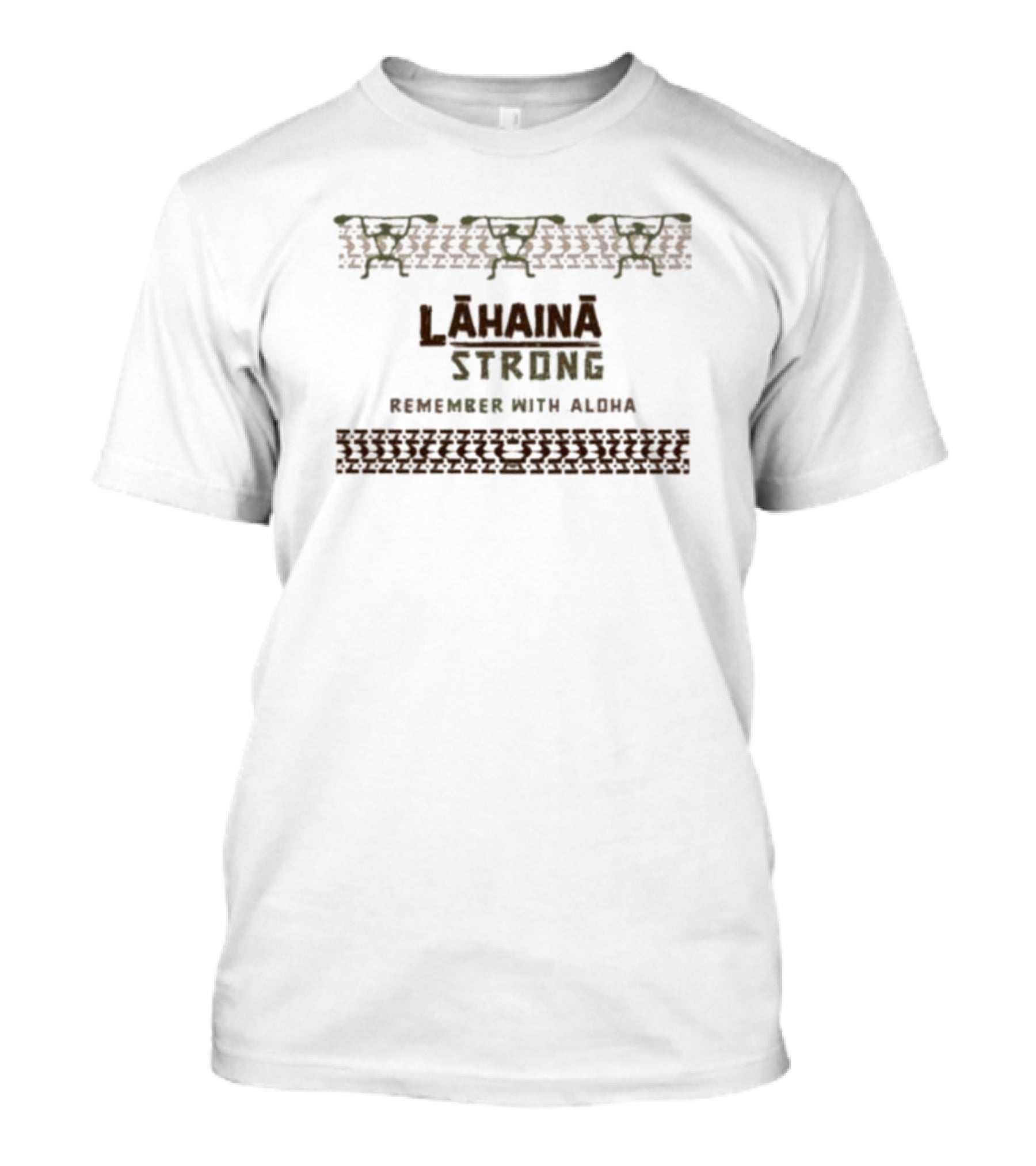 Lahaina Strong Remember With Aloha T-Shirt