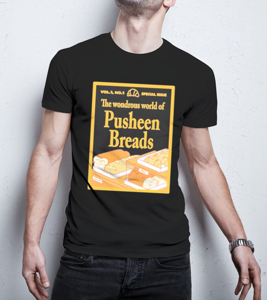 Vol. 1 No. 1 Special Issue The Wondrous World Of Pusheen Breads T-Shirt