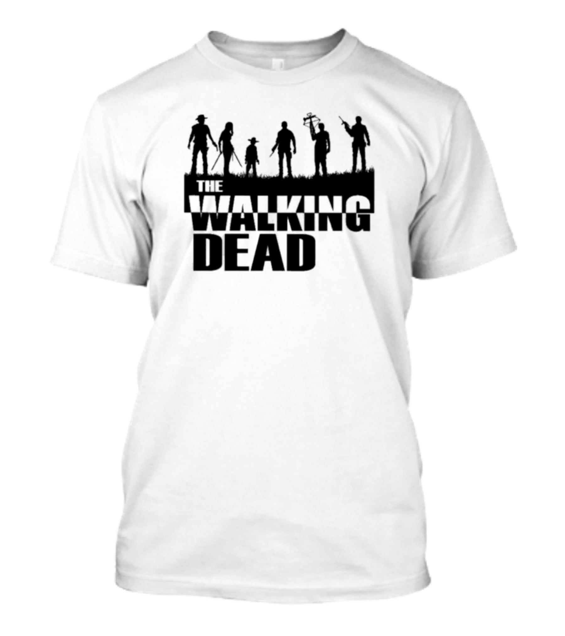 The Walking Dead Characters Silhouette Collection T-Shirt