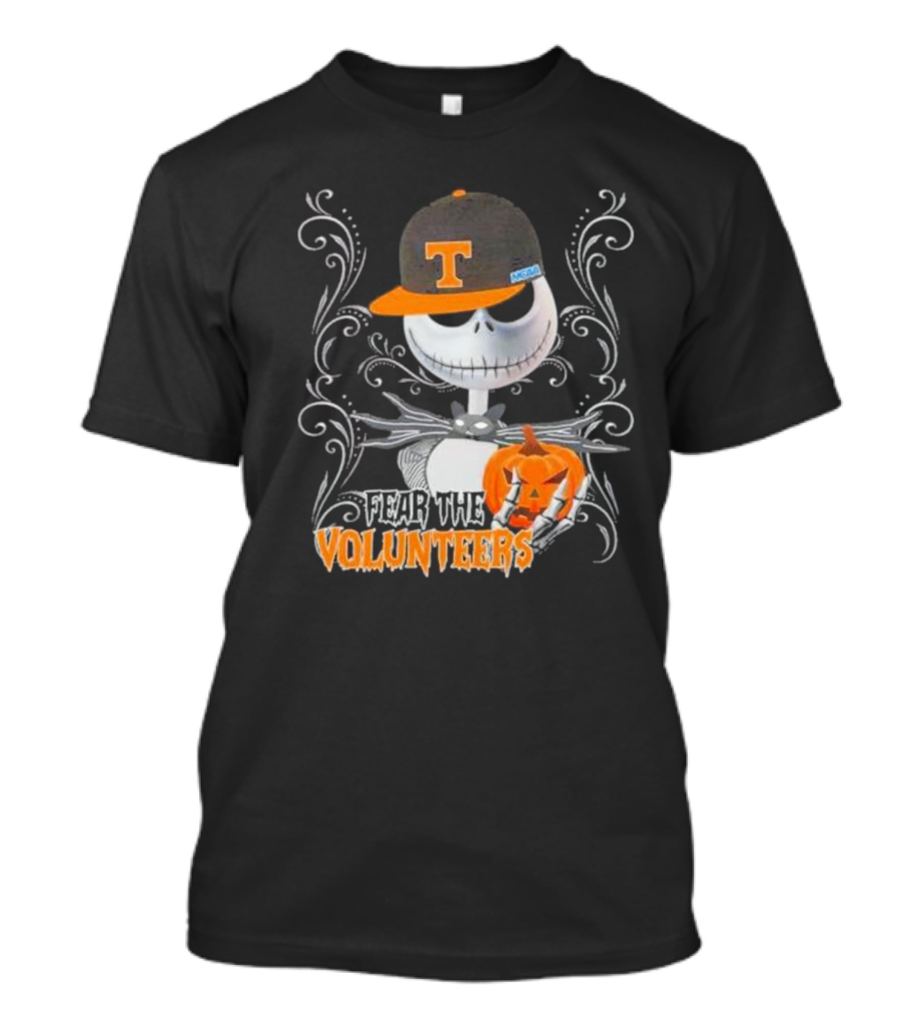 Jack Skellington Fear The Volunteers Pumpkin Halloween T-Shirt
