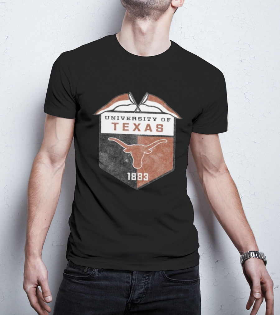 University Of Texas Longhorns 1883 Crest ComfortWash T-Shirt