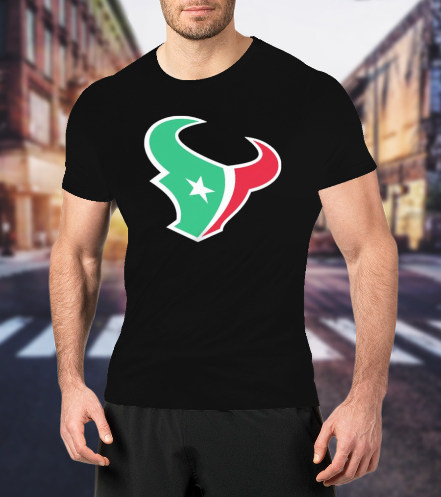 Houston Texans Black Clásico Regio Franklin '47 Mexico-Inspired T-Shirt