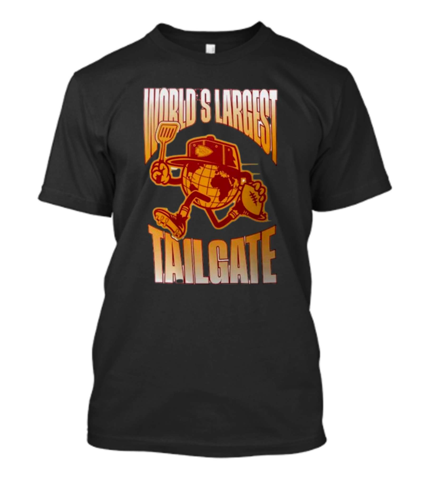 Kansas City Chiefs World's Largest Tailgate Prime Time Starter T-Shirt