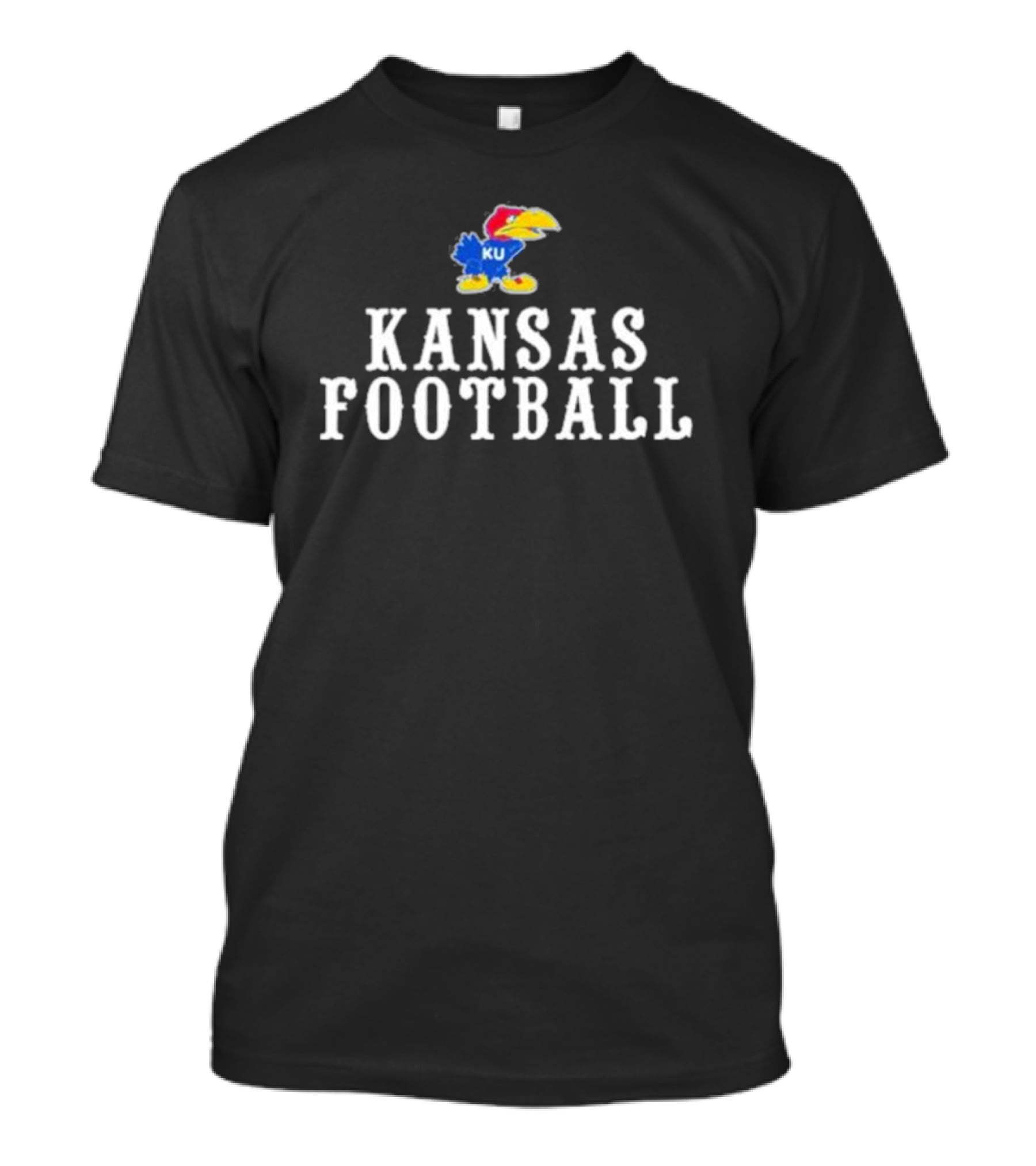 Kansas Football Jayhawk KU Icon T-Shirt