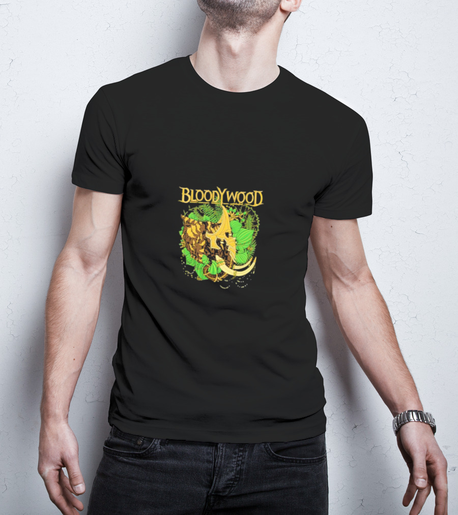Bloodywood Band Jungle Theme Mask T-Shirt