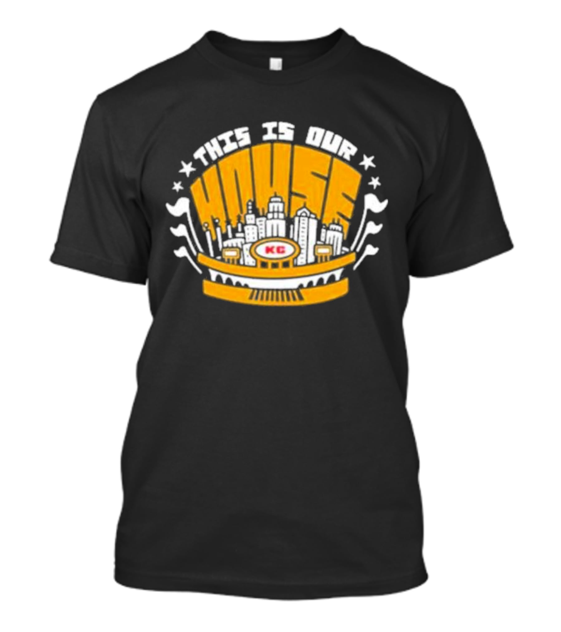 Kansas City Chiefs KC This Is Our House T-Shirt