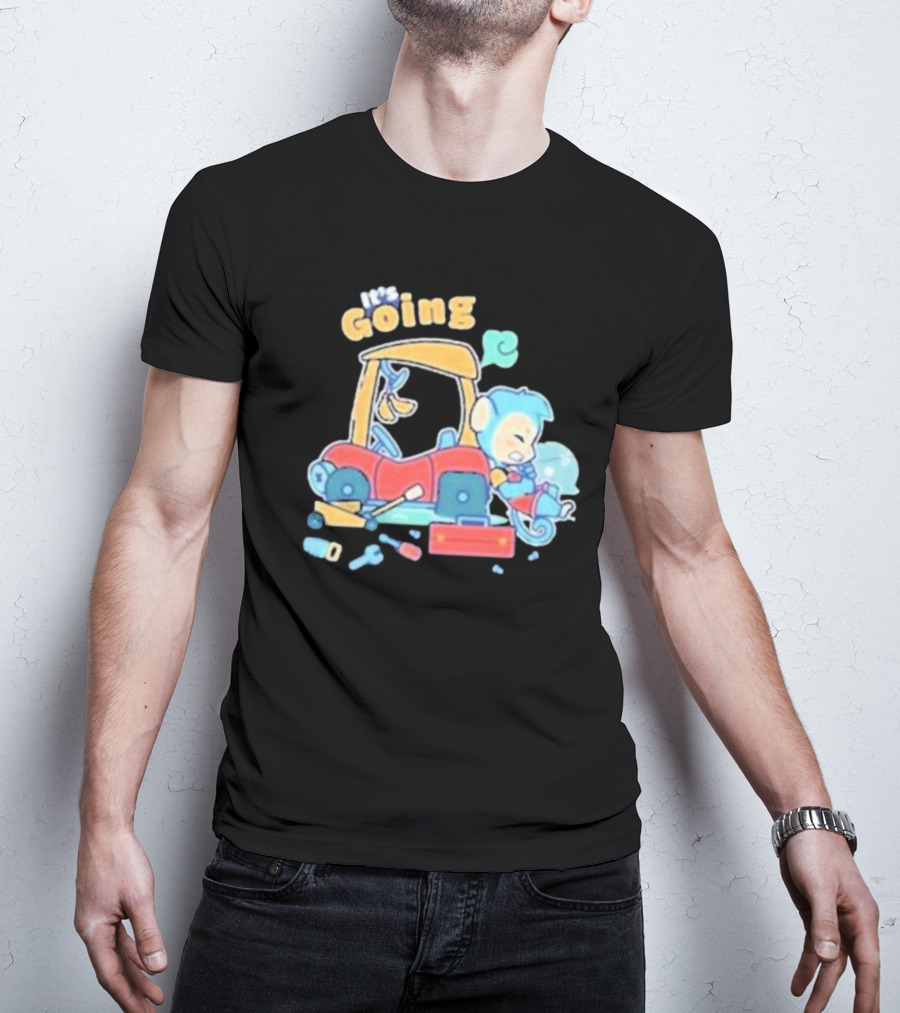It's Going Car Mechanic Monkey With Tools T-Shirt