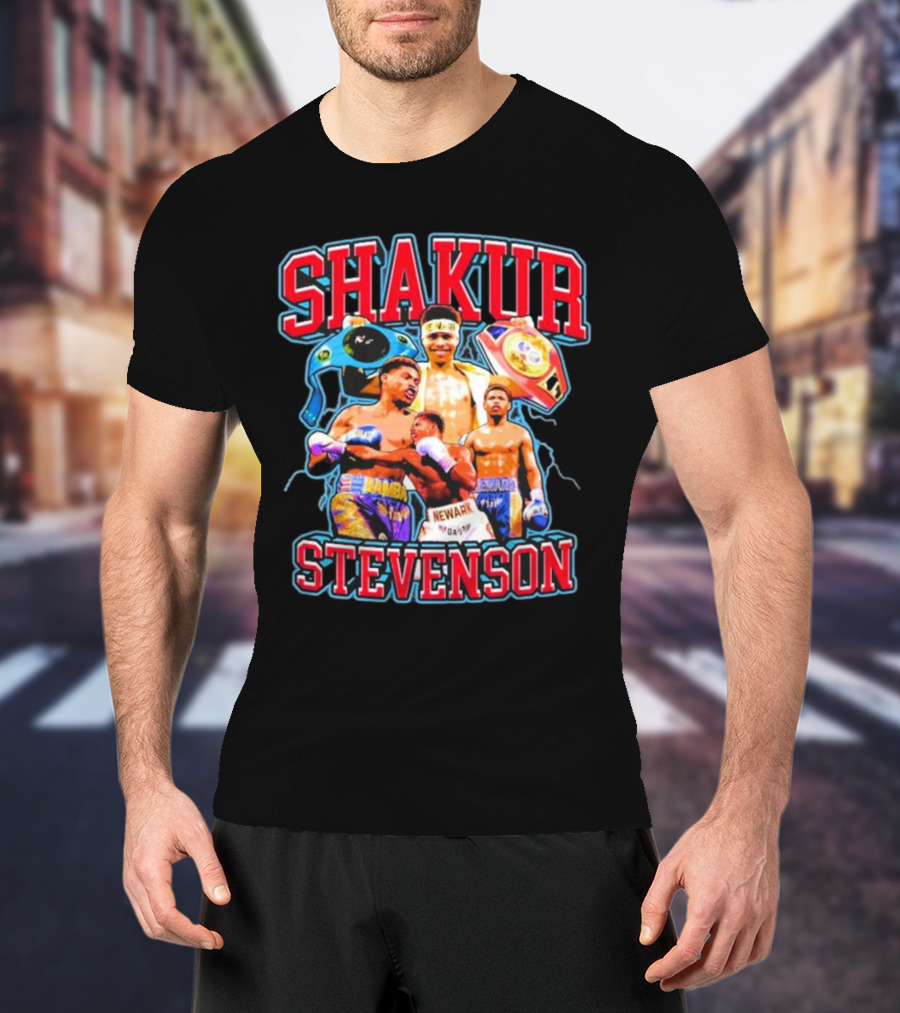 SHAKUR STEVENSON Boxing Champion Newark Baby T-Shirt