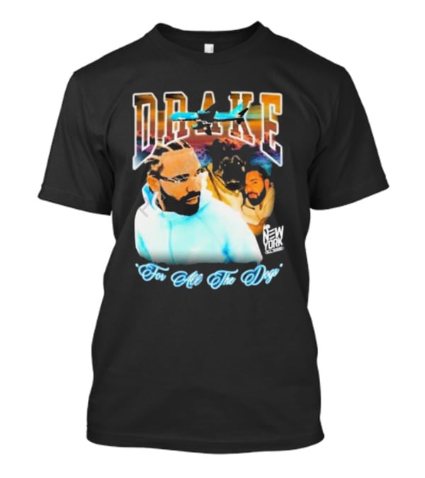 Drake For All The Dogs Airplane New York T-Shirt