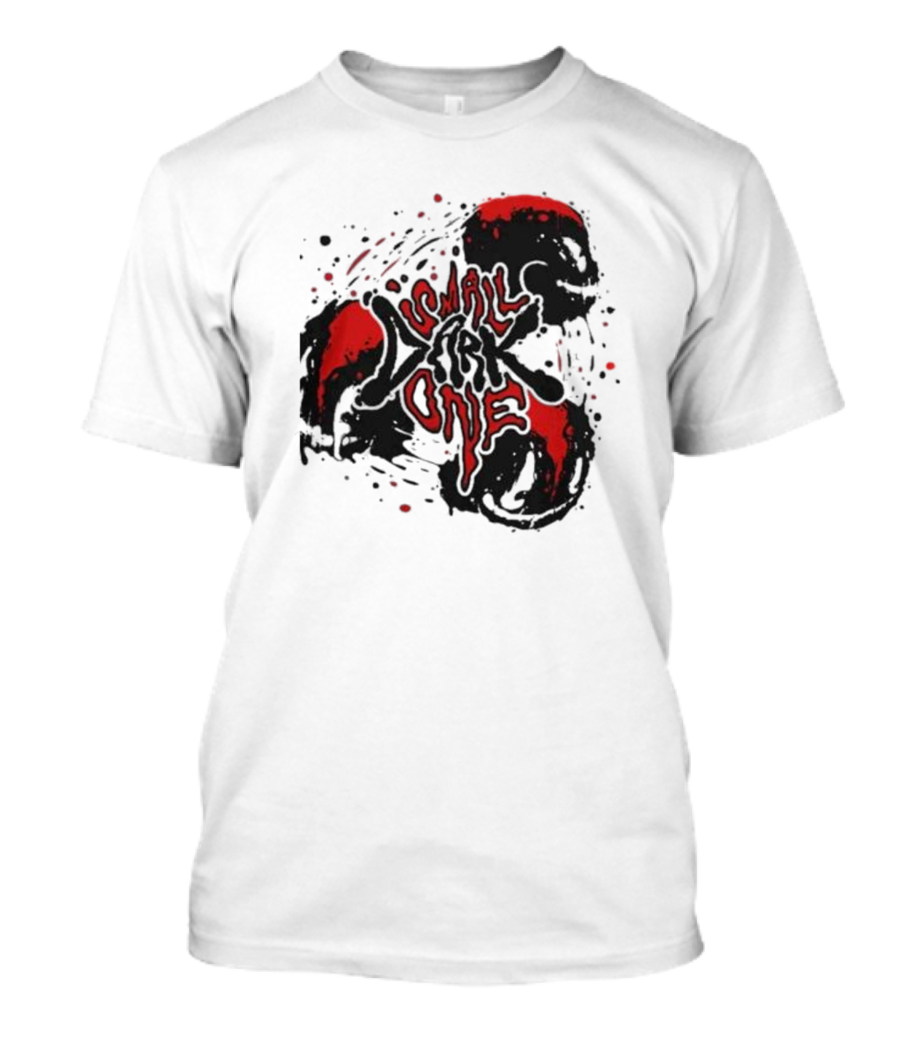 Small Dark One Ink Lil Darkie Symbolic Red And Black T-Shirt