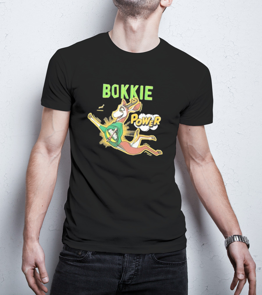 Bokkie Power Griselda Blanco Energetic Antelope Burst T-Shirt