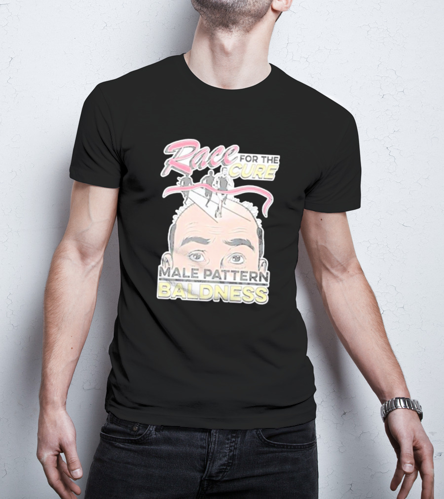 Race For The Cure Male Pattern Baldness T-Shirt