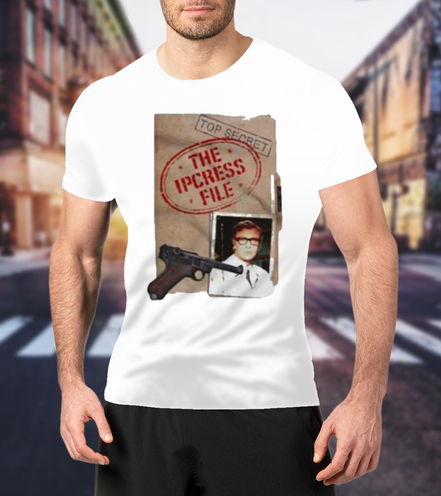 Top Secret File The Ipcress File Gun And Photograph T-Shirt